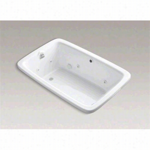 Kohler K1-158-hj Bancroft 66"" X 42"" Drop-in Whirlpool Bath Wiith Custom Pump Location And Heater  With Out Trim