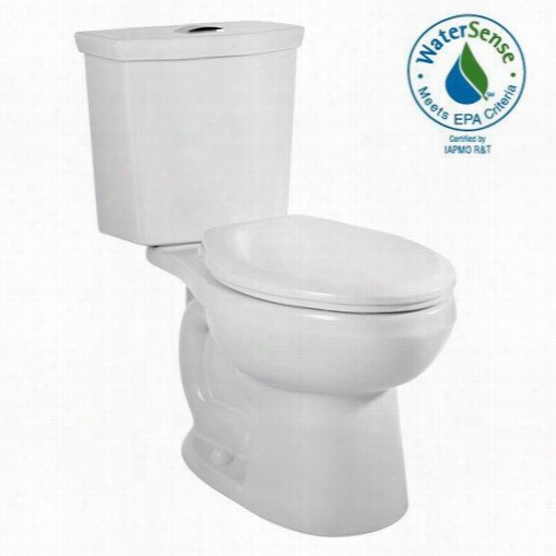 American Standard 2886.516.030 H2option Dual Flush R Ight Height Elongated Toilet In White With Aquaguard Lin Er