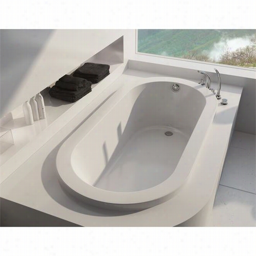 Maax 103556-104 Okapi Combo True Whirlpool And Aerofeel Soaking  Tub