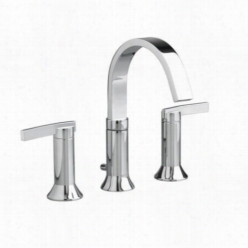 Amercan Standard 7 430801.002 Berwick Widespread Double Levver Handle Lavaory Faucet In Chrome