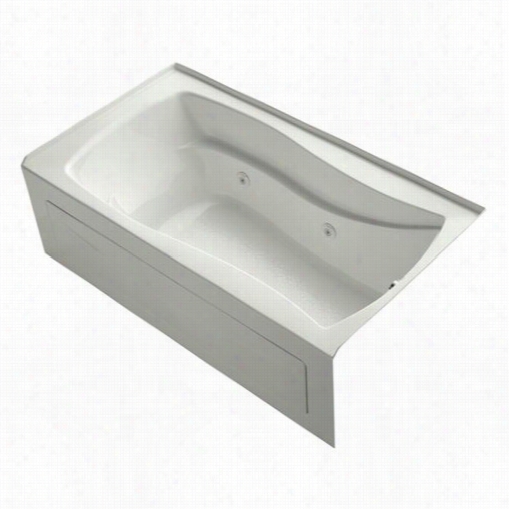 Kohler K-1224-ram Aripo Sa 5.5"" Acrylic Whirlpool With 5 Jets Intefral Apron And Right Hand Drain