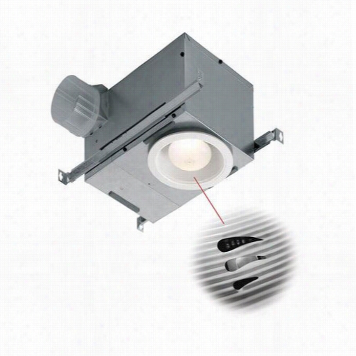 Nutone 744ssflnt Recessed Agitate/lght With Humidity  Sensing In  White