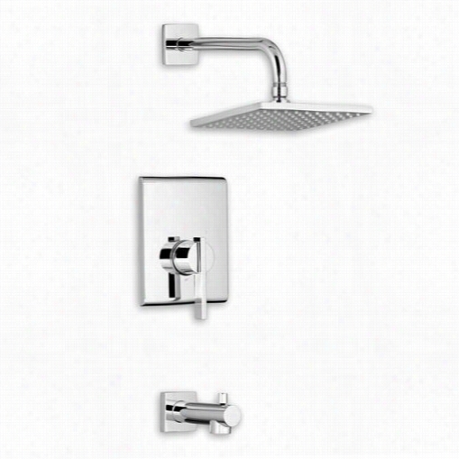 American Standard T184501 Periods Square Shower Only Dress Kit