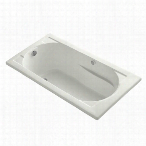 Kohler K-1357-g Devonshire 5' Drop In Bubble Massage Bath With Heater