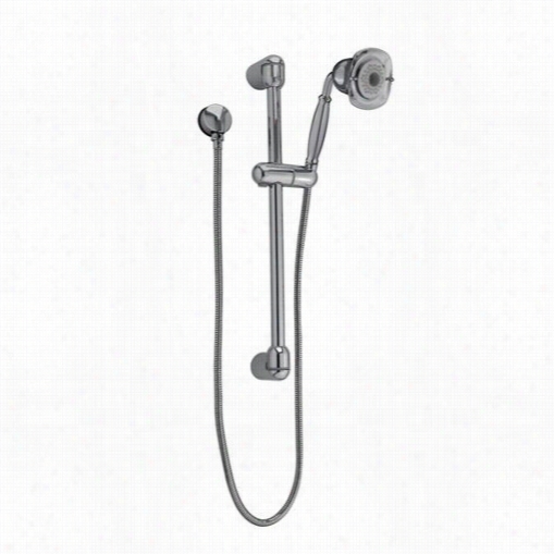 American Standard 1662.84.3295 Flowise Square Water Saving Shower System Kkt In Satin Nickel