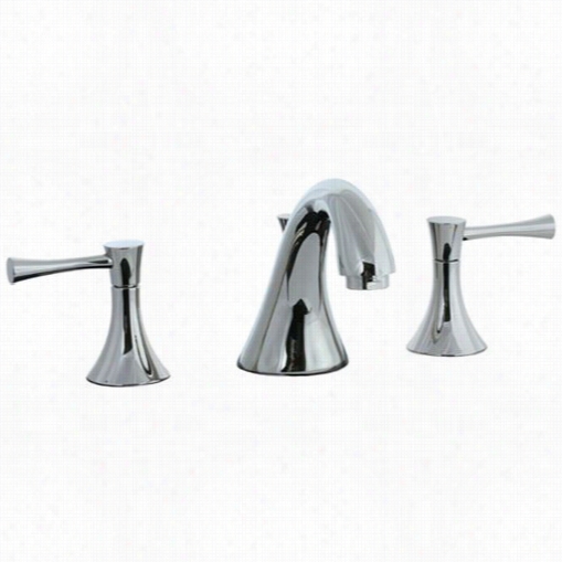 Cifial 245.110.721 Brookhaven Double Lever Handle Widespread Lavatory Faucet In Polished Nickel