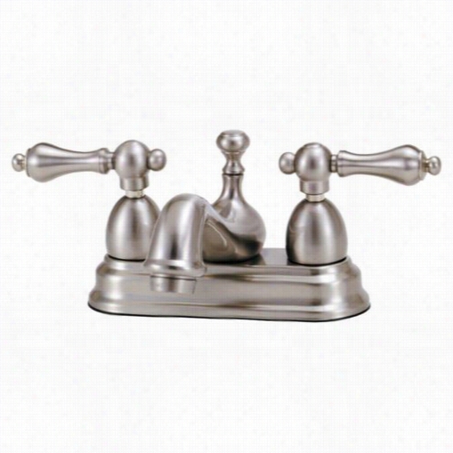Elizabethan Classide Ccs01 Bradsford 4"" Double Metal Lever  Handle Mid-arc Bahtroom  Faucet