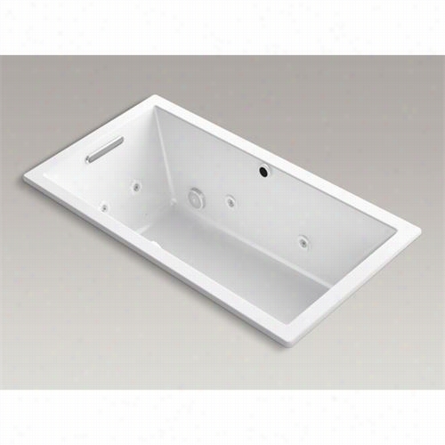 Kohler K-1168-xh2g Underscore 60"" X 32"" Bubblemassage Iar Bath Drop-in Whirlpool