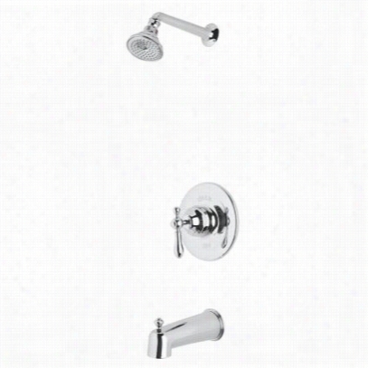 Rohl Ackit27el-ap C Cisal Shower Package In Polished Chrome In The Opinion Of Ornate Mteal  Lever