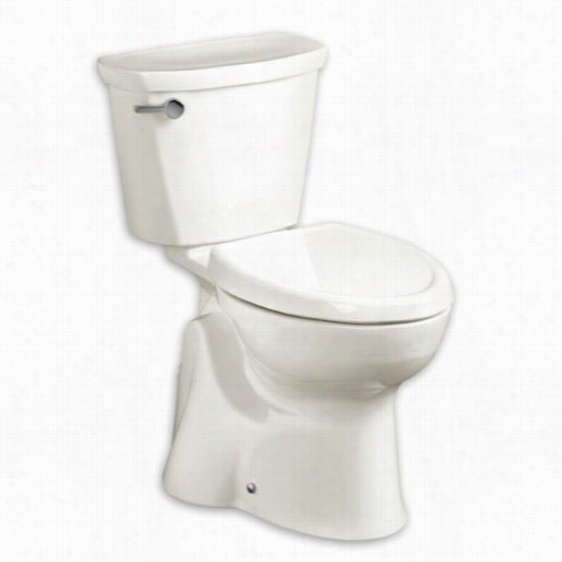 American Standard 215ag107ls.020 Accesspro Right Height Elongated Toilet In White With Left Lateral Adjuustment