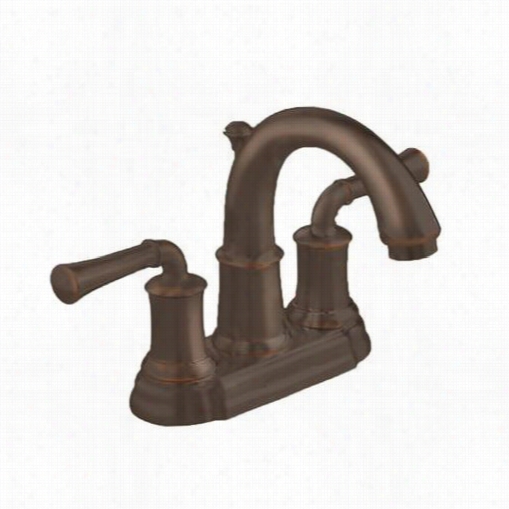 Amedican Standard 7420.201.224 Portsmouth 2 Lever Handl Centerset Bathroom Faucet In Oil Rubbed Btonze With Brass Spout