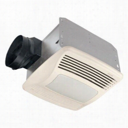 Broan Qtxe110sflt Utr Asillent, Humidity Seensing Bathroom Fan  And Light