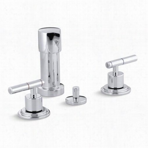 Kohler K-8215-k Taboret  Widespread Bathroom Faucet Withe Scutcheons