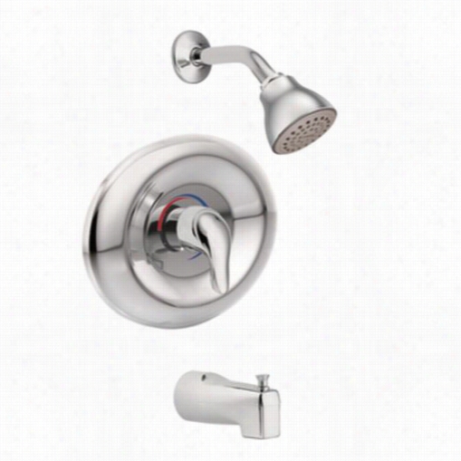 Moen L2369ep Chateau Tub/shower Faucet With Stop In Chrome