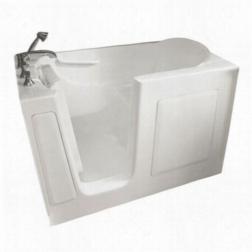 American Standard 2848.504.clw 48"" Walk-inn Airbath Combo Bathtub In The Opinion Of Right Side Seat