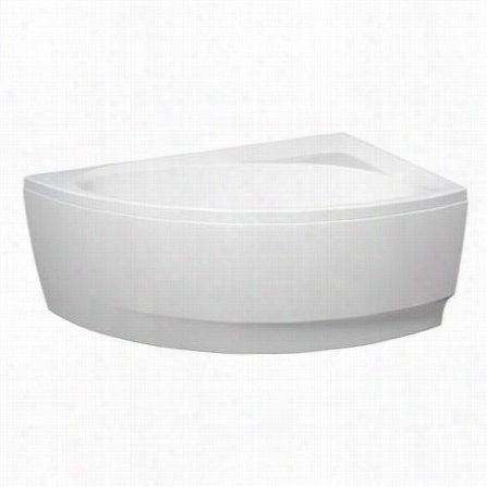 Aquatica Idea-l-wht Left Corner Acrylic Bathtub In White