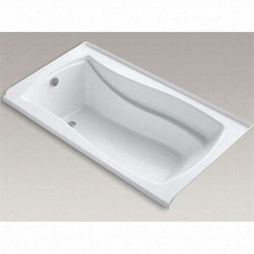 Kohler K-1224-vbl W Mariposa Vibracoustic 66"" X 36&quott;" Bath Tub With Bask Heated Surface, Tile Flange An D Left-hand Drain