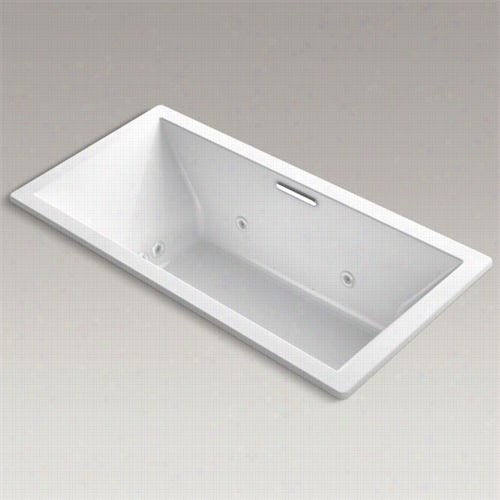 Kohler K-1835-xh2g Underscore 72"" X 36"" Bubblemassage Air Bath Drop-in Whirlpool With Ce Nter Drain