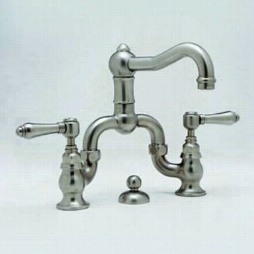 Rohl A1419lc Country Bayh Birdge Faucet With Swarovski Crystal Levers