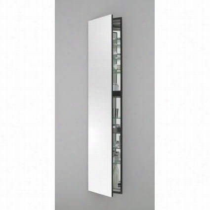 Robern Mf16d4f21re M Series 15-1/4""w X 4""d Single Door Right Hinged Cabinet In White With Electric