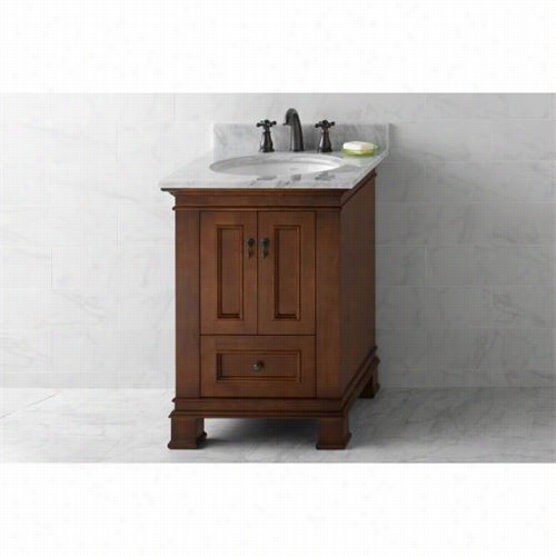 Ronbow 067324 Venice 24"" Vanity Cbaine T With Double Forest Doors And One Bottom Drawer