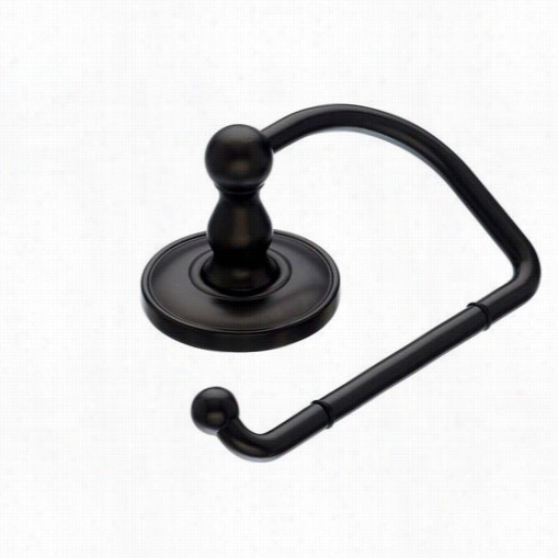 Top Knobs Ed4orbd Edwardian Bath Tissue Ook With Plain Backplaet In Oil Rubbed Bronze