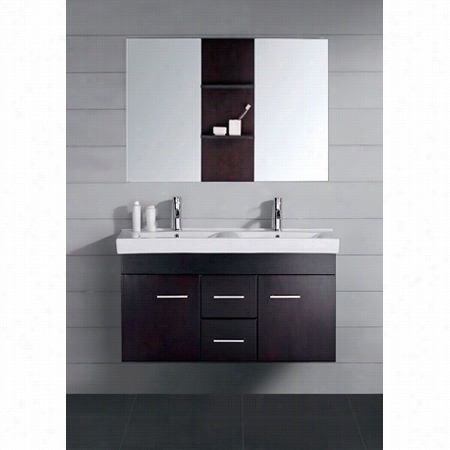 Curiosities Uas Um-3067 Opal Es Presso Double Sink Bathroom Vnaity  - Vanity Top Included