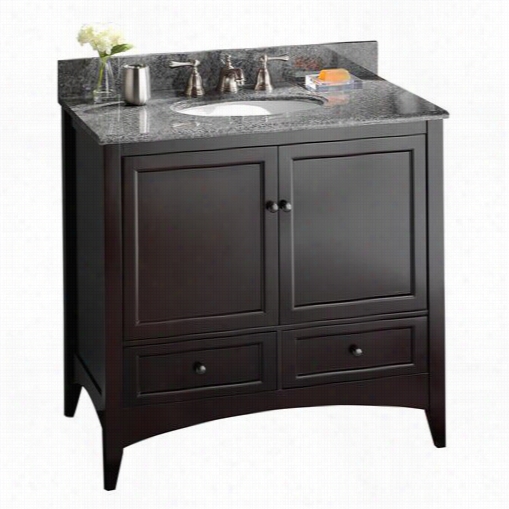 Foremost Beca3621d Berkshire 36&qut;" Bath Vanity In Espresso