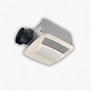 Nutone Qtxen110sflt Ultra Silent Qt Seres Humidity  Sensing Fan And Fan/bright