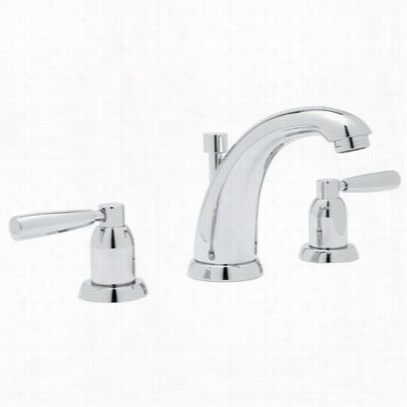 Rohl  U.3860ls Perrin And Rowe 3-hole Modified C-spouut Lavatory Faucet With Lever Handles