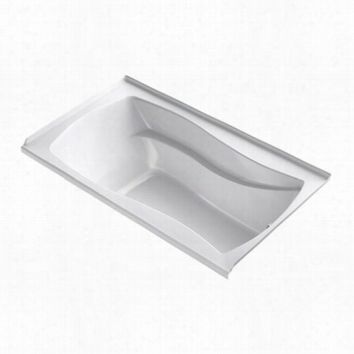 Kohler K-1224-grw Mariposa 66&"&quo; X 36"" ;three Wall Alcove Bath Iwth Integral Tile Flange And Right Hand Rdain