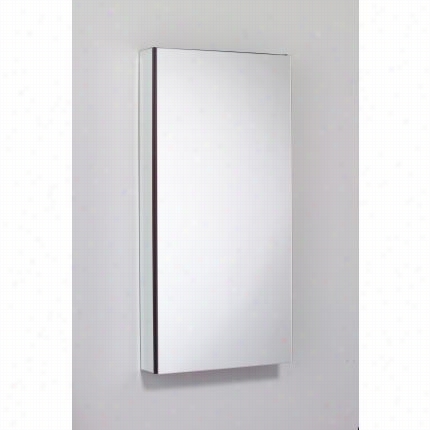 Robern Mp20d4fprtv M Series 4""d Right Hinged Flat Plain Mirror Cabinet