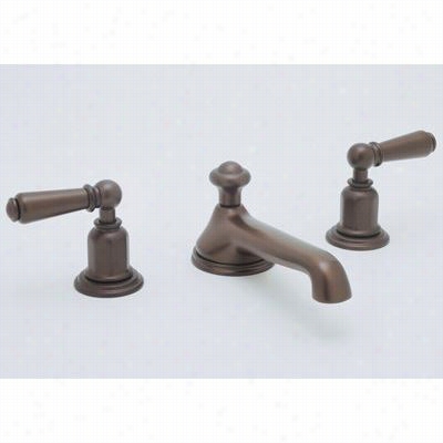 Rohl U.3730l-2 Perrin And Rowe Lead Gratuitous Cmpliant Double Hanndle Widespread Bathroom Faucet With Metal Lveer