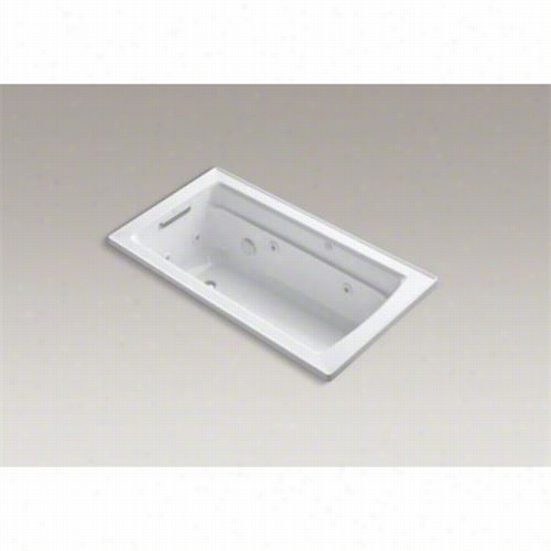 Kohler K-1122-ww1 Acrher 60"" X 32"" Drop In Whirlpiol Bth With Reversible Draain