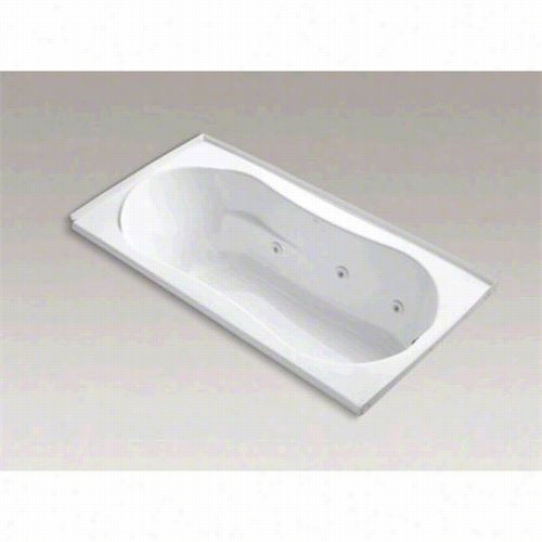 Kohler K-1157-r 72""  X 36"" Alcobe Whirlpool Bath With Tile  Flange And Rigth Mode Of Procedure Drain