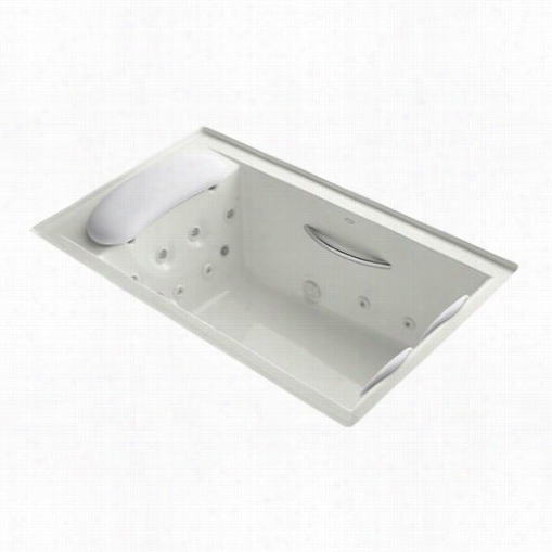 Kohler K-1365-f2 Riverbath Quadrangle Whirlpool By The Side Of 4 Sided Integral Flange For Tile Installation