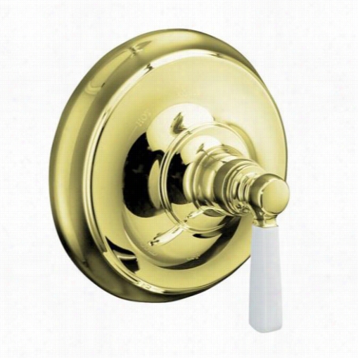 Kohler K-t10584-4p Bancroft And Trade Rits Temp Pressure Balancing Valve Trim With Creamic Lever Han Dle