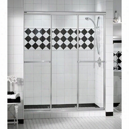 Maax 138290 Triple Plus 3 Panels Shower Door