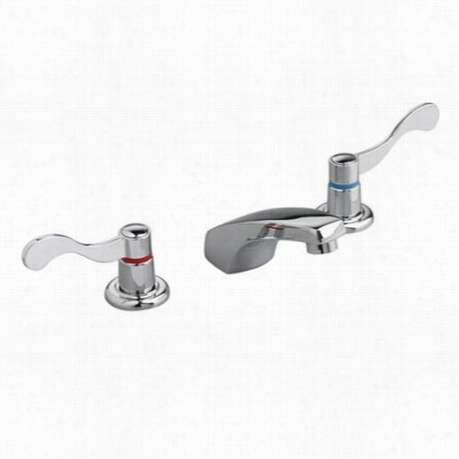 American Standard  4800.000.002 Heritage 2 Handle Widespread Bathroom Fauccet In Polished Chhrome
