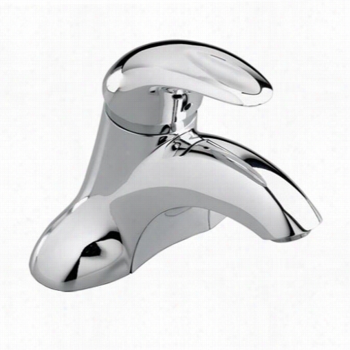 American Support 7385.0 54.002 Reliant 3 Lever Handle Centerset Bath Room Faucet In Polished Chrome With Pop Up Drain