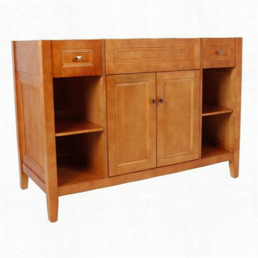 Foremost  Tria4822d Exhibit 48"" Emptiness Cabinet Merely In Rich Cinnamon