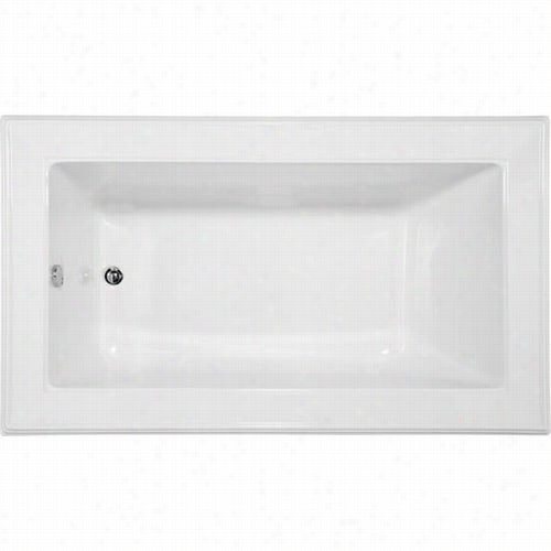 Hydro Systems Ane7242ata Spirit 72""l Acrylic Tub With Thermal Air Systemss And Drain On The End