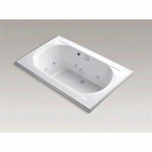 Kohler -k1170-h2 Memoirs 66"" X 42"" Ddrop-in Whirlpool Bath With Rerversible Drain And Heater Without Trim