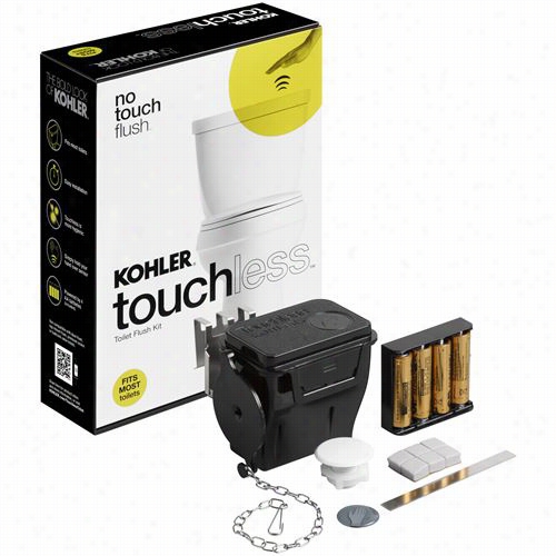 Kohler K-1gs4-0 Tuchless Toilet Flush Kit