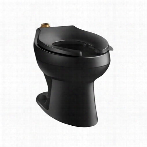 Kohler K-4406-l Wellworth 1.28 Gpf Flushometer Bo Wl Toilet With Lugs