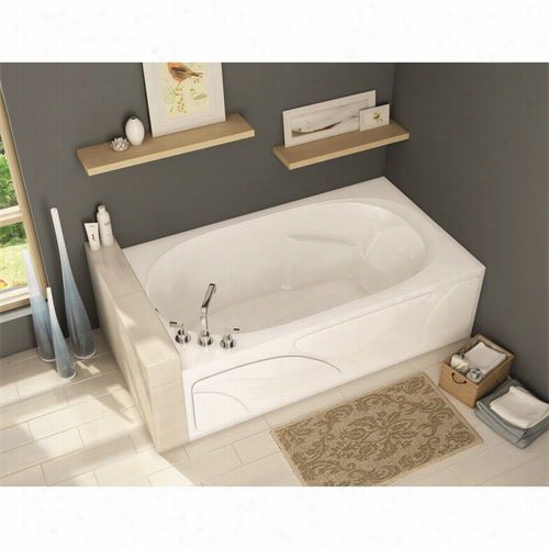 Pearl 103575-r-103 59-3/4"" X 42"" X 20"" Cs 05 Ifs Aeroefefct Bath Tub With Righ Hand Tiling Flange And Breeze Push Control