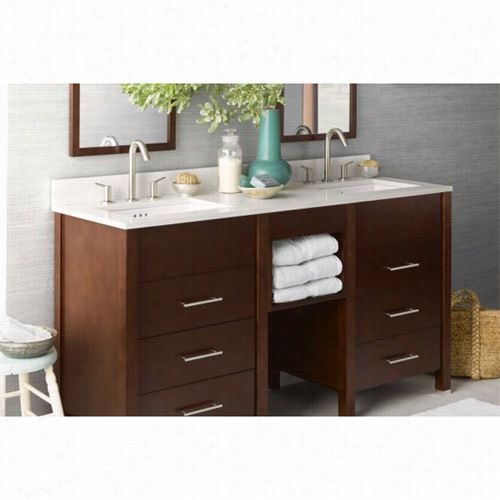 Ronbow 030323 Kali 23"" Wood Vanity Cabinet With 3 Drawers