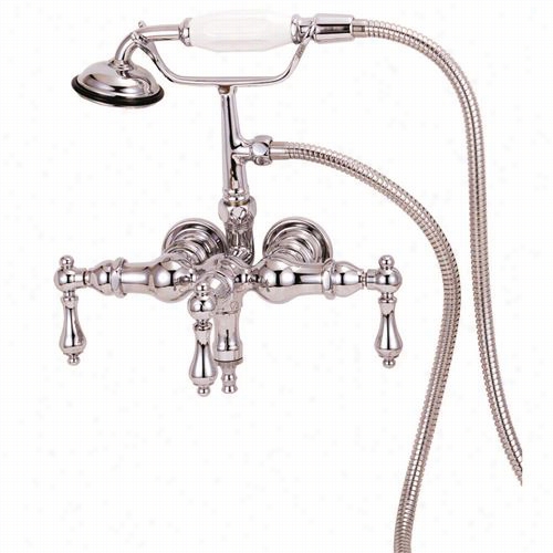 Elizabethan Cla Ssic Ectw01 Clawfoot Tuh Filler With Hnadshower And Metal Lever Handle S