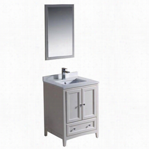 Fresca Fvn2024 Oxford 24&qquot;" Traditional Bathroom Vanity - Vvanity Top Included