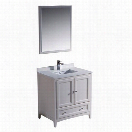 Fresca Fvn2030 Oxford 30"" T Raditioonal Bathroom Vanity - Vanity Top Included